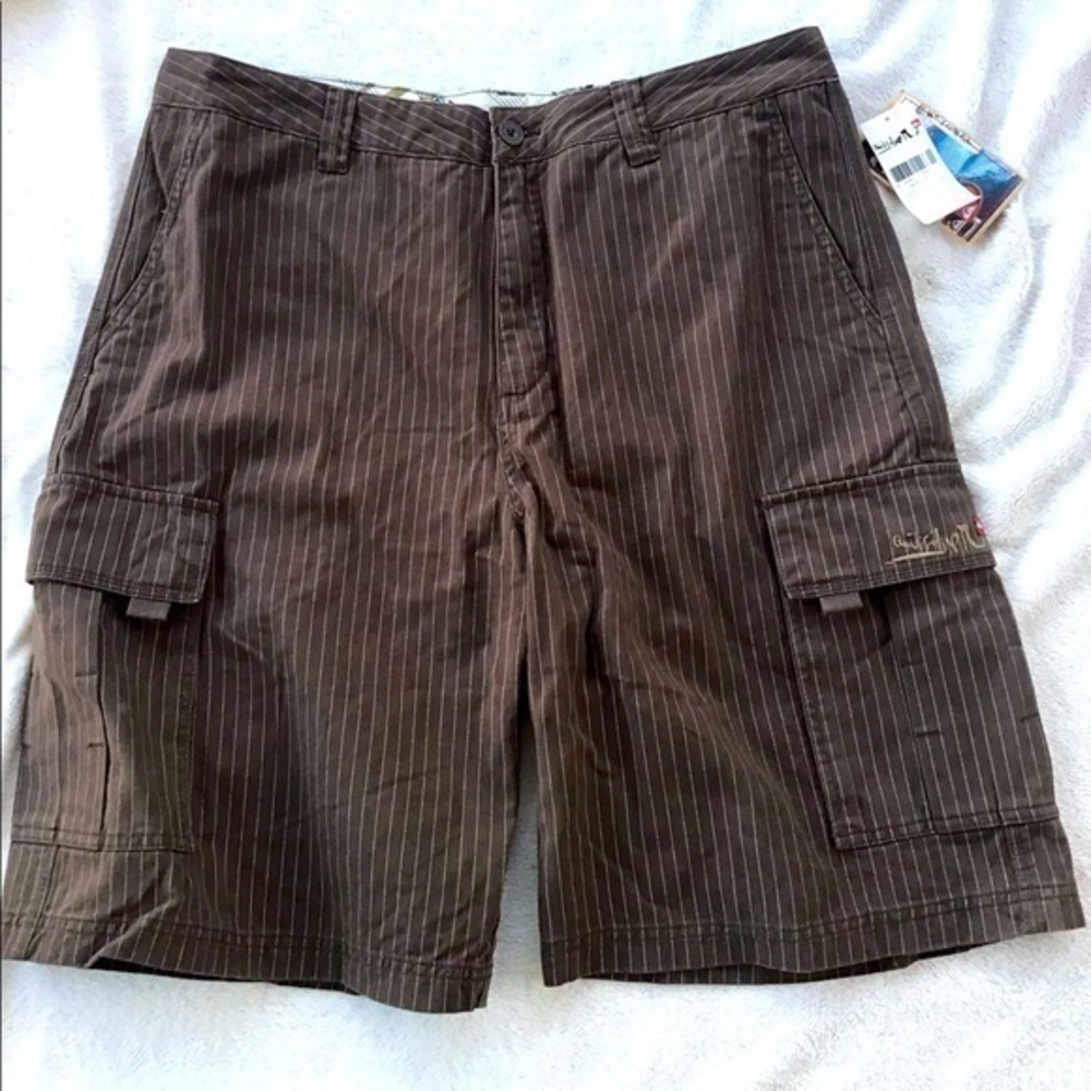 NEW QUICKSILVER men’s size 40 brown metric short style L104246,Rn#114199